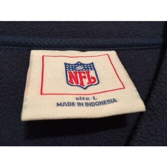 CHICAGO BEARS SIZE LARGE FLEECE CREW NECK SHIRT - Picture 3 of 4